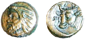 Пантикапей. Лепта. AЕ. III в. до н.э.