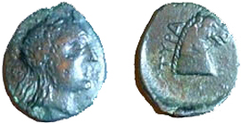 Тира. АЕ. IV в. до н.э.