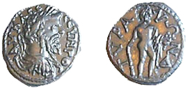 Тира. Септимий Север. Тетрассарий. АЕ. III в.н.э.