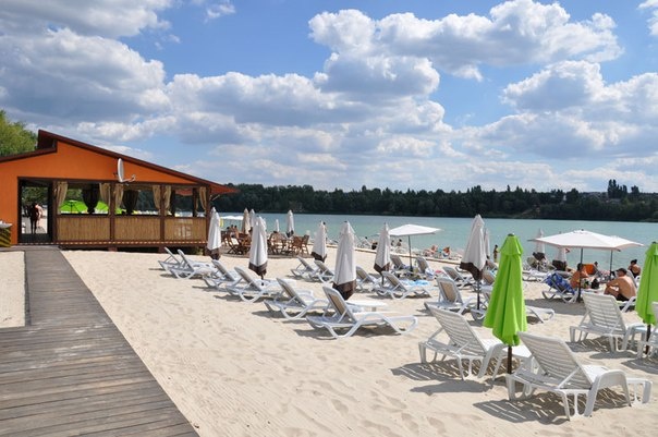 Места для купания, рыбалки, проведения отдыха в Киеве - Озеро в Горенке