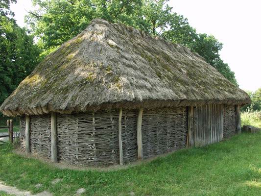4. Хлів. Середина ХХ ст. с. Рижки Чернігівської обл. МНАПУ. с. Пирогів. 