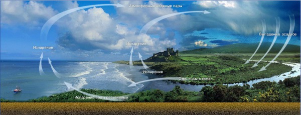  Немного о  круговороте воды в природе ...     